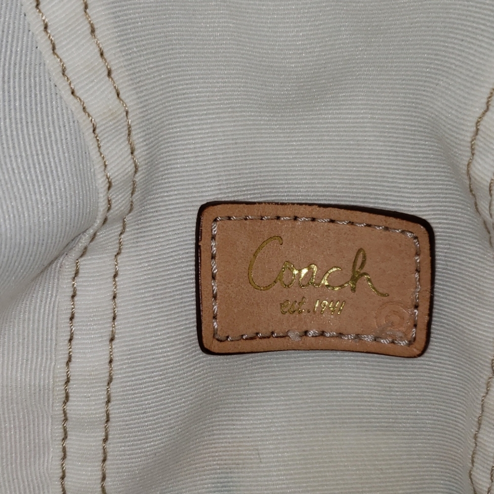 Coach Story Patch Bucket Patchwork Hat - image 7